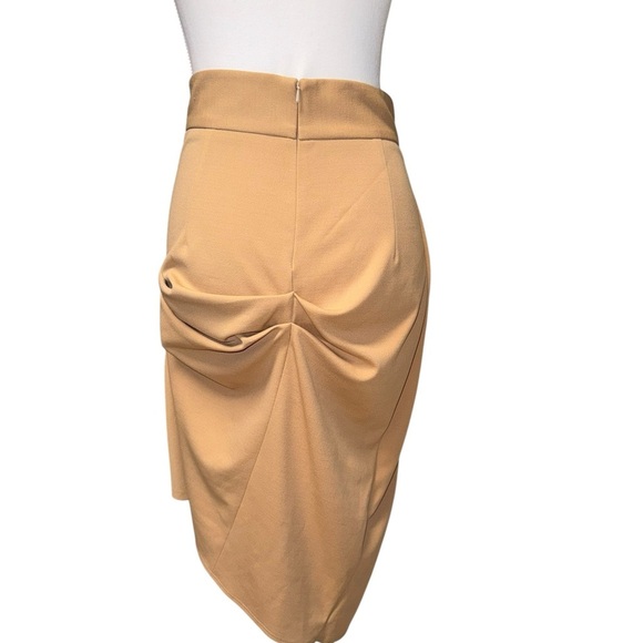 Katie May Mamma Mia Ruched Crepe Skirt - Picture 4 of 9
